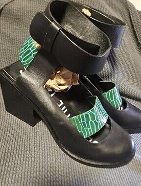 I Desire The Things That Will Destroy Me Mary Jane Block Heels Avant Garde Goth